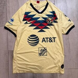 Yellow and blue Nike Club America jersey‎ MEN SIZE M